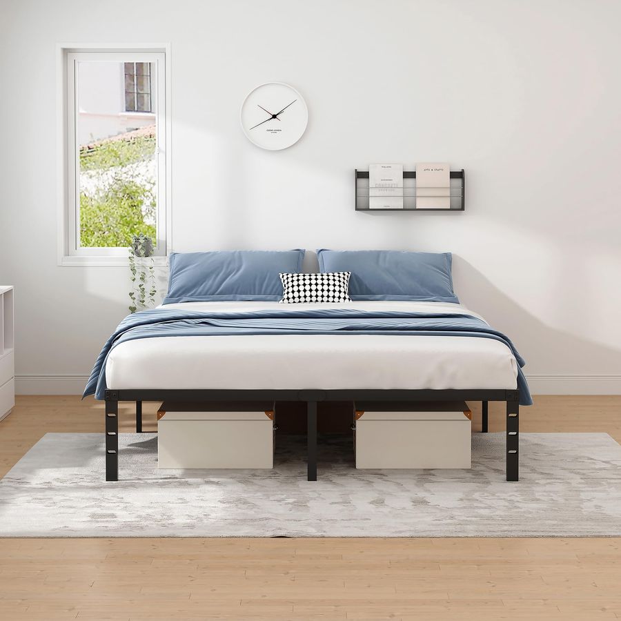 NUEVO Estructura de Cama Metál - Canopy Bed Frame Metal Queen reseña y precio