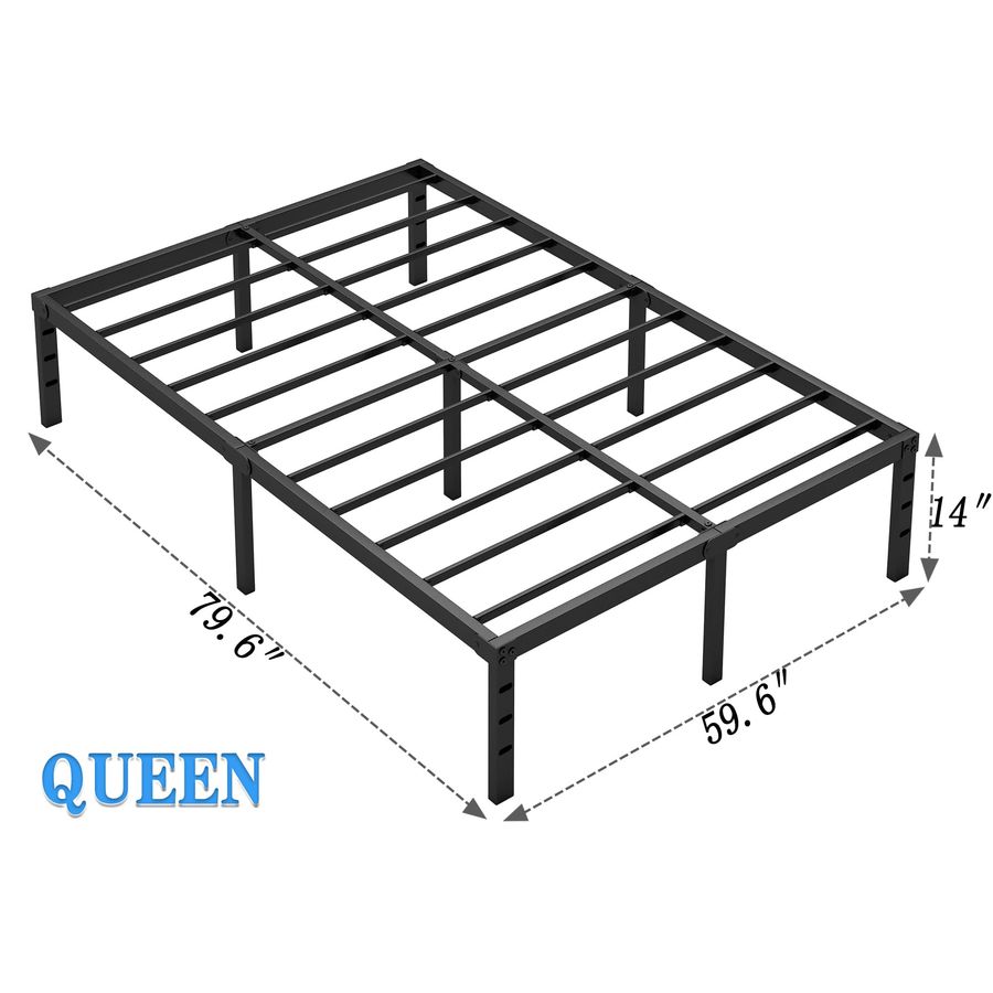NUEVO Estructura de Cama Metál - Canopy Bed Frame Metal Queen reseña y precio