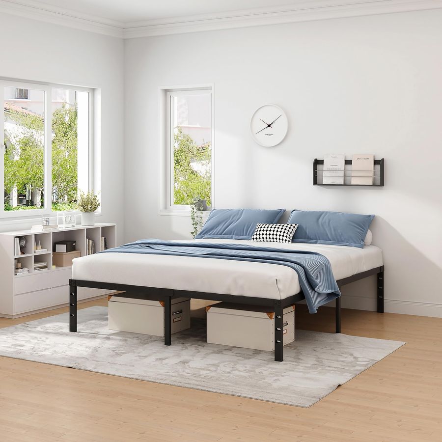 NUEVO Estructura de Cama Metál - Canopy Bed Frame Metal Queen reseña y precio