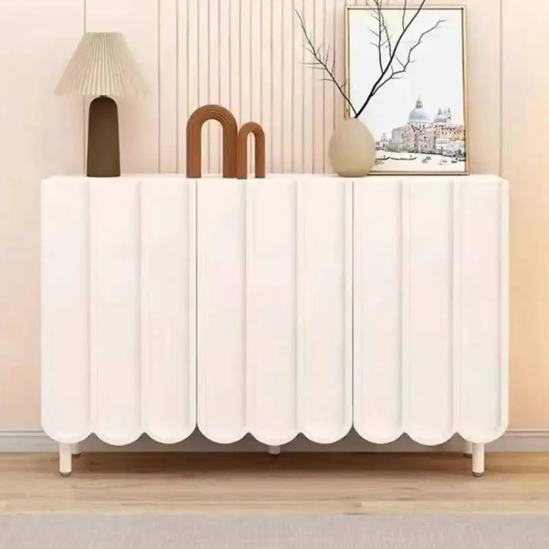 Zapatero minimalista blanco de - Shoe Rack Cabinet Narrow Entryway reseña y precio
